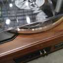 Record Player with Speaker, Vinyl Record Turntable with Magnetic Cartridge for Home Decoration and Entertainment, Vinyl Record Player Suitable for Christmas or Birthday Gift (Rosewood)