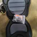 HLOGREE Kayak Seats - 1 Pack, Thicken Padded Seat Cushion with Back Support, Canoe & Ocean Sup Compatible, Grey