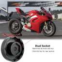 Wheel Nut Socket for Ducati - Front Rear Wheel Axle Nut Socket Tool for Ducati Motorcycle ATVs Super Bike 1098 1198 1199 Panigale Multistrada Diavel (30mm + 55mm)