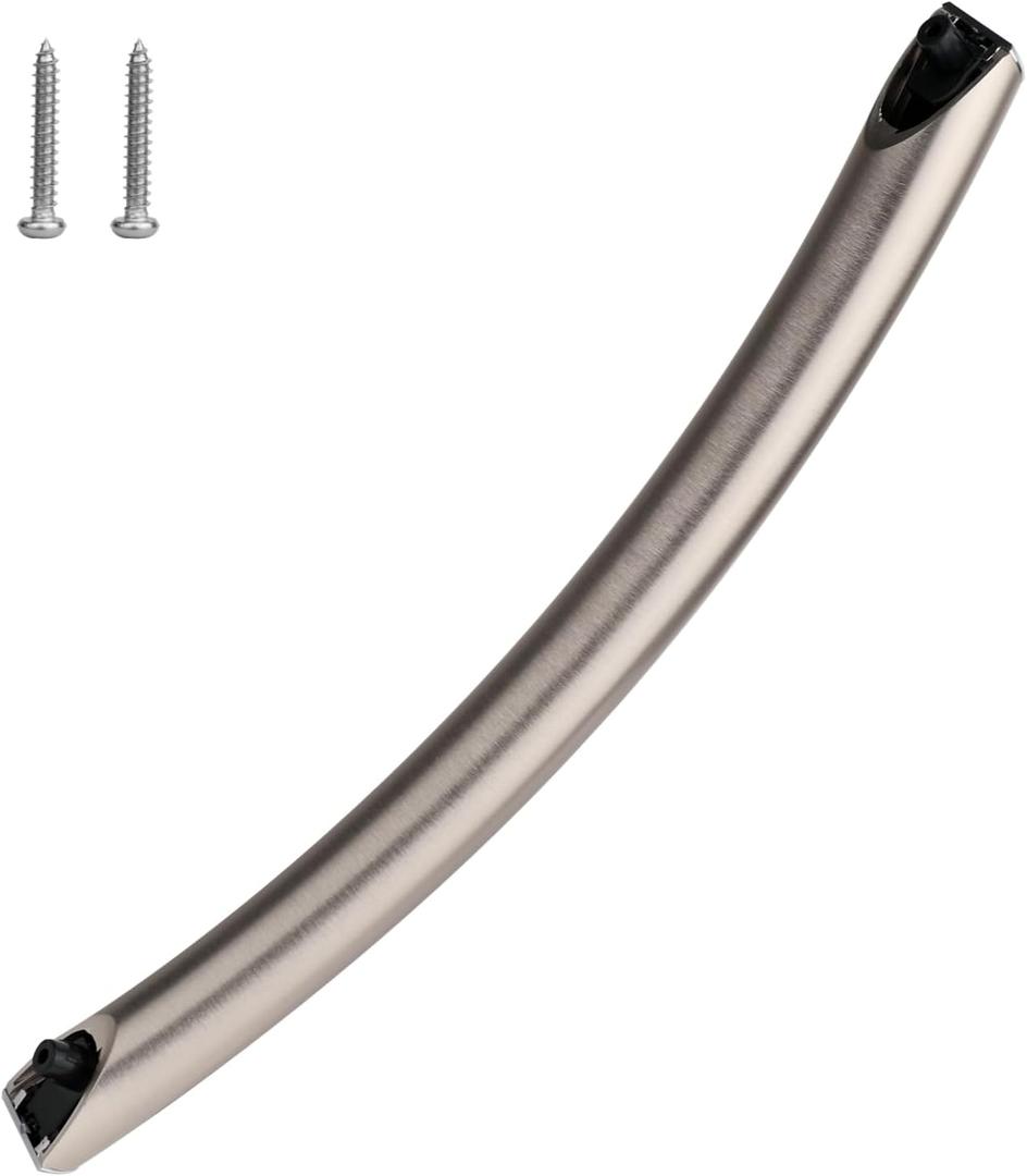 ME17R7021ES ME19R7041FS ME21R7051SS Microwave Door Handle Compitable with Samsung Microwave, DE94-04309A DE94-04309B Microwave Door Handle, Includes 2 Screws, Rose Gold