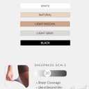 leg elegant 3 Pairs 20D Women's Sheer Tights Ultra Sheer Pantyhose with Control Top (XL)