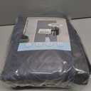 Magnetic Thermal Insulated Door Curtain, Fits Door Size 36" x 80", Center Opening, Durable Oxford Cloth&Thicken Polyester Fiber, Weighted Bottom,Temporary Door Thermal Curtains (Gray)