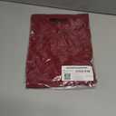 Amazon Essentials Men's Athletic Base Layer Workout Sports Tank Tops (Large, Burgundy)