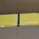 Wettarn Folding Duck Pond 4 x 4 Portable Spill Containment Berm Wall Containment Berm (Yellow)
