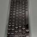 dagaladoo Brown Clear keycaps,Crystal Transparent keycaps 60 75 100 Percent,Ceramic Jelly Key caps Set,Shine Through Key caps,MDA Profile Keyboard Key Cap for Mx Switches Mechanical Keyboard