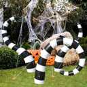 Halloween Sandworm Inflatable Outdoor Decorations - 3PCS Giant Lawn Snake Yard Decor with Sandworm Decoration for Halloween Outdoor Garden Lawn Scary Party Decor, 5.5FT