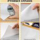 Shelf Liners 13 inch x 20 ft Kitchen Cabinets Liner Non-Stick Drawer Liners Drawer Mats EVA Protector Shelving Cupboard Lining (White, 13 inch x 20 ft)