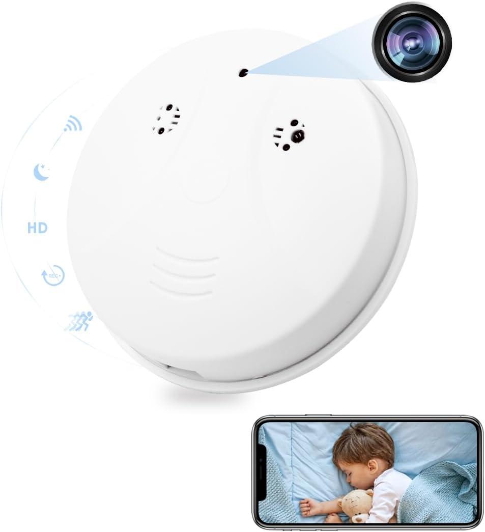 Mini Camera HD 1080P Small Camera Wireless Nanny Cam with Night Vision Motion Detection Remote View, WiFi Secret Camera Indoor Security Camera for Home Pets