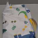 Splat Floor Mat for Under High Chair/Arts/Crafts by CLCROBD, 51" Waterproof Anti-Slip Food Splash Spill Mess Mat, Washable Portable Picnic Mat and Table Cloth (Dinosaur)