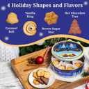 Royal Dansk Danish Butter Cookies, Holiday Cookie 4 Pack, Gift Tin, 45.2 oz (EXP 11/12/26)
