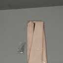 3 Size Silk Satin Mens Tie, Solid Necktie with Clip for Business and Wedding Party + Gift Box (Large, Light Pink)
