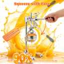Commercial Manual Juicer, Heavy Duty Hand Press Juice Extractor