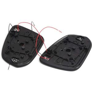 HIGH FLYING Wider View Angle, LED Turn Signal Side Heated Mirror Glass Replacement for Toyota Tacoma 2016-2023, 4Runner 2014-2024, RAV4 2019-2024 (Not Fit With BSM)