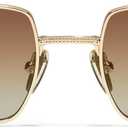 QUAY - Sunglasses for Men & Women, Square Lenses with UV Protection