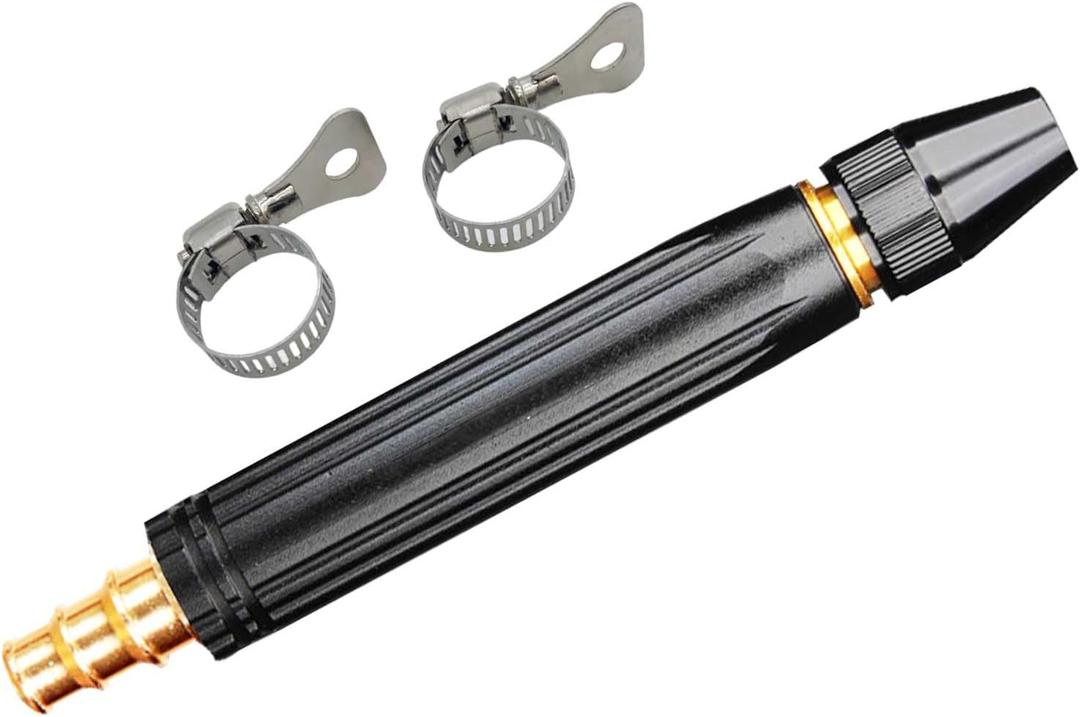 2023 NEW Upgrade Car Washing Water Gun Garden Hose Nozzle Sprayer, Metal High Pressure Leak-proof Water Hose Nozzle with 3 Adjustable Spray Patterns for Garden Watering And Car Pet Washing