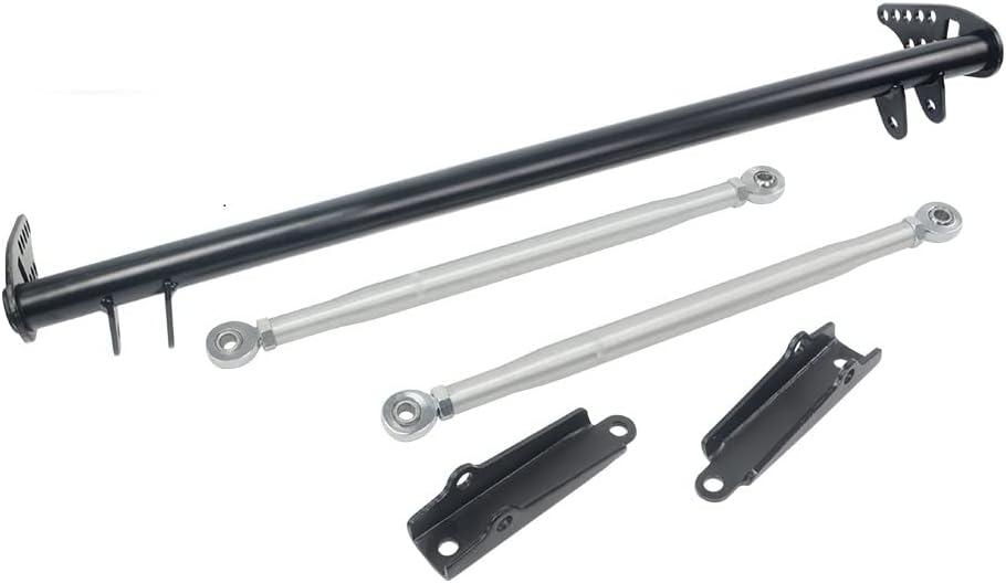 Front Traction Control Tie Bar Set Compatible with 92-00 Honda Civic Del Sol EK EG EH EJ EM 94-01 Acura Integra DC