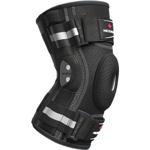 NEENCA Professional Knee Brace for Knee Pain, Adjustable Hinged Knee Support with Removable Side Stabilizers, Strong Stability for Joint Pain Relief, Arthritis, Meniscus Tear, ACL, PCL, Runner, Sports, Medium