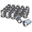 NPAUTO Chrome Wheel Lug Nuts 12x1.5 Bulge Acorn Conical Seat - 19mm Hex Replacement for Honda Accord Civic CR-V, Ford Escape Focus Fusion, Compass, Patriot, Dodge Grand Caravan, Pack of 20