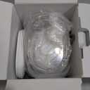 Mornwell Water Dental Flosser for Teeth, 2 Modes and 10 Adjustable Pressure Oral Irrigator for Braces, 8 Multi-Functional Tips for Family, Multiple Users, Home Use, White