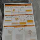 HOMIDEC Shoe Rack, 4 Tier Shoe Storage Cabinet 16 Pair Plastic Shoe Shelves Organizer for Closet Hallway Bedroom Entryway Black