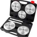 BILITOOLS Truck Hub Seal Installer Kit, Bearing Race and Seal Driver Set Heavy Duty for Class 7 & Class 8