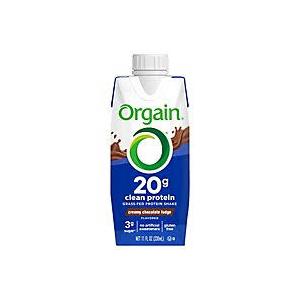 Orgain Organic Nutritional Vegan Protein Shake, Vanilla Bean - 16g Plant Based Protein, Meal Replacement, 21 Vitamins & Minerals, Fruits & Vegetables, Gluten Free, Non-GMO, 11 Fl Oz (Pack of 12) (EXP 06/03/26)