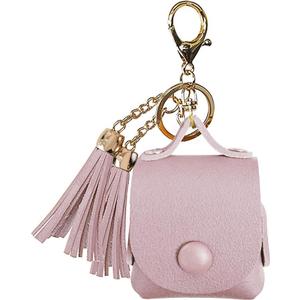 MODOS LOGICOS Charging Case Cover for Apple AirPods, PU Leather Case with Tassels - TaroPurple