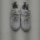 ARCLIBER Women's Jazz, Tap, Zumba Dance Shoes, Black, US Women's Size, Modern, Casual, Mid-Heel, Mesh, Lace-Up, Athletic Sneaker (6.5, White)