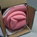 AK TRADING CO. High Density Upholstery Foam Cushion, Pink, 2 pcs, 82"x53"