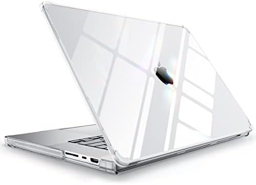 SUPCASE for MacBook Pro 16 Inch Case 2021-2024 Release (Unicorn Beetle Clear), M4/M3/M2/M1 Pro/Max Chip [Anti-Scratch] Slim Cover Accessories for MacBook Pro 16'' with Touch ID, Clear