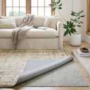 Loloi Loloi-Grip Rug Pad, FPAD2 Grey, 5'-0" x 8'-0", .13" Thick, Gray, 1/8 inch, Reversible, Soft, Cushion, Low Profile, Hardwood, Carpet, Tile, Vinyl, Linoleum, Multi Surface, Trim to fit, Rug Pad