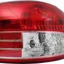 LH Driver Side Tail Light Replacement for Toyota Yaris Sedan 2007-2012 Tail Lamp 8156152550 TO2818133