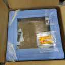 Skylight Window for House Roof, Tempered Glass Roof Hatch, Sloped Flat Roof Window for Attic and Sun Room (23.6 x 23.6 in)
