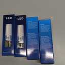 CTKcom 12W E12 LED Corn Candelabra Light Bulbs (4 Pack),E12 Base 3000K Warm White Chandelier Bulbs,1400LM Lights Bright White,AC85-265V(Silver)