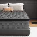 DAJIYUHC Twin Mattress, 12 Inch Hybrid Mattress in a Box, Memory Foam and Pocket Springs, Medium Plush Feel with Motion Isolating, CertiPUR-US Certified, Fiberglass Free -365-Night Trial