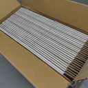 HORLIMER 12.8x12.8x1 Vinyl Record Shipping Boxes Set of 25, White Corrugated Cardboard Mailer Box for Mailing, Packaging, Moving Storage