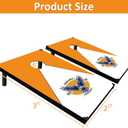 Cornhole Board Set, 3'x2' Cornhole Set, Corn Hole Boards Set, Lightweight Corn Hole Set Includes 2 Cornhole Boards, 8 Cornhole Bean Bags & Carry Case for Outdoor Games