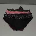 Which is Seamless Underwear for Women Sexy No Show Bikini Panties Lace High Cut Hipster Cheeky Panty 6 Pack, Small