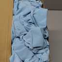 Kinlop 50 Pcs Spandex Chair Sashes Bows Chair BandB0C3V282KGs Slider Sashes for Covers Elastic Bands Ties Without Buckle Decorations for Wedding Party Events Ceremony Birthday(Sky Blue)