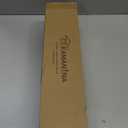 KAMANINA Long Curtain Rods for Windows 66 to 120 Inches (5.5-10ft), Bronze Heavy Duty Curtain Rod, 7/8 Inch Decorative Drapery Rod with Round Finials