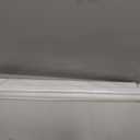 LazBlinds No-Drill Cordless Zebra Blinds - Dual Layer Light Filtering & Room Darkening, Free-Stop Lift, Easy Install, Day & Night Privacy with Valance for Window 28.5" W x 72" H, White
