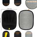 3 x 2-Piece Pet Hair Removal & Grooming Kit: Static Hair Remover Glove for Furniture, Carpet, Couch + Gentle Pet Grooming Glove for Cats & Dogs