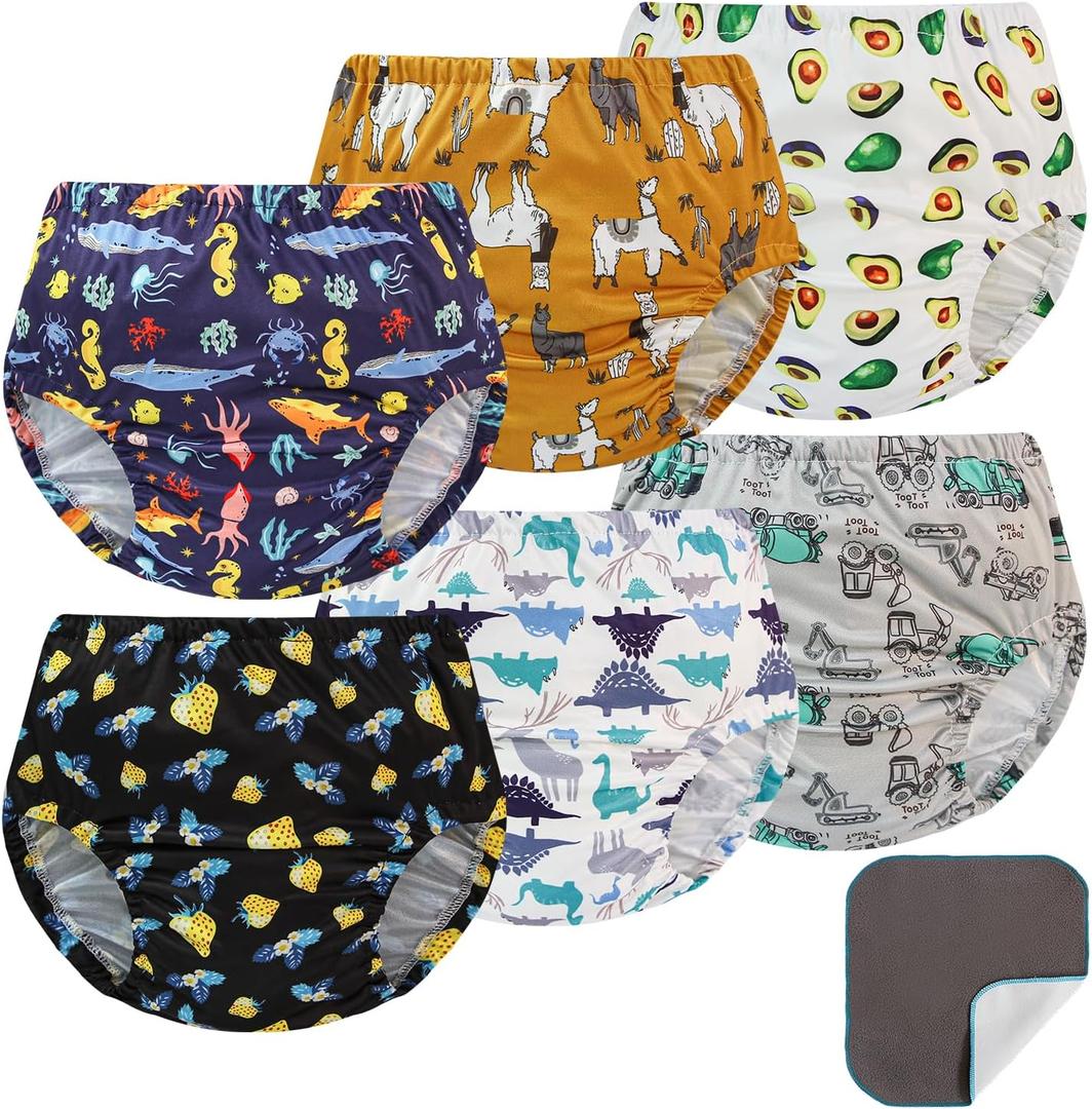 Plastic Underwear Cover For Toddlers 3t 6 Pack