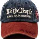 250 Anniversary USA Hat We The People Have Had Enough Hat Patriotic Retro Washed Adjustable Embroidered Baseball Cap