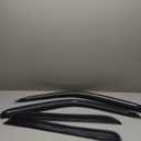 In-Channel Rain Guards, Fits 2001-2007 Chevrolet Silverado & GMC Sierra 1500 (HD), 2500 (HD), 3500, Crew Cab; 2002-2006 Chevrolet Avalanche & Suburban, Cadillac Escalade EXT, GMC Yukon XL, Smoke, 4Pcs