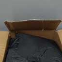 Insulated Inflatable Hot Tub Cover Round Full Coverage Hot Tub Thermal Cover Cap Dustproof Outdoor Energy Saving Spa Covers with Zipper Door and Adjustable Strap for Keeping Warm (Black, 73"D x 28"H)