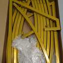 Wokceer Round Backdrop Stand 5FT Circle Balloon Arch Frame Circle Backdrop Stand Gold Round Arch for Wedding Birthday Party Bridal Shower Anniversary Event Ceremony Decoration