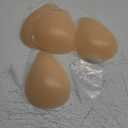 Sticky Bras Push Up 2 Pairs, Adhesive Bra Lift, Invisible Silicone Backless Strapless Bra, Reusable Stick on Bra (Large)