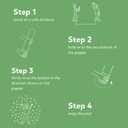 Biodegradable Confetti Poppers Cannon | 2 Pack | Multicolor | Party Poppers for Graduation, Birthday, Wedding | Alternative to Fireworks Smoke Bombs | Launches 25 ft | 12 inch | TUR Party Supplies