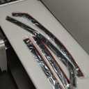 KPY Rain Guards Fit for 2017-2022 Kia NIRO, in-Channel Window Visors Vent Wind Deflectors 4PC, Car Accessories for 17-22 NIRO